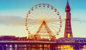 The Best Pub Guide - As the sun sets, the iconic Ferris wheel and Blackpool Tower light up the skyline with a dazzling display—setting the perfect scene for an unforgettable evening out in Blackpool. Ready to keep the fun going? Discover fantastic pubs just round the corner with our Find Awesome Pubs in UK listings!. | Pub Directory UK
